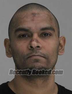 Booking photo from Dallas County, Texas