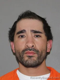 Booking photo from Denton County, Texas