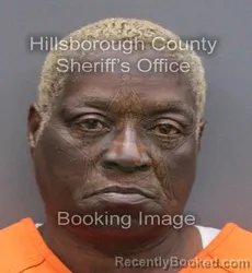 Booking photo from Hillsborough County, Florida
