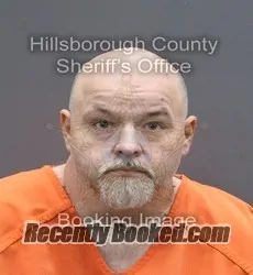 Booking photo from Hillsborough County, Florida