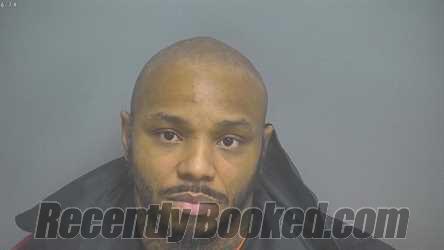 Booking photo from Amherst County, Virginia
