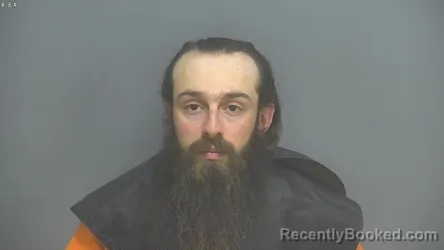 Booking photo from Amherst County, Virginia