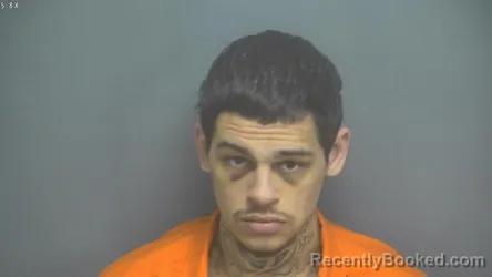 Booking photo from Amherst County, Virginia