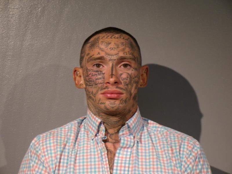 Booking photo from Dickenson County, Virginia