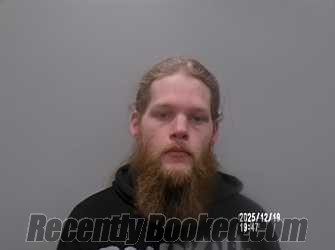 Booking photo from Dickenson County, Virginia