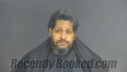 Booking photo from Halifax County, Virginia