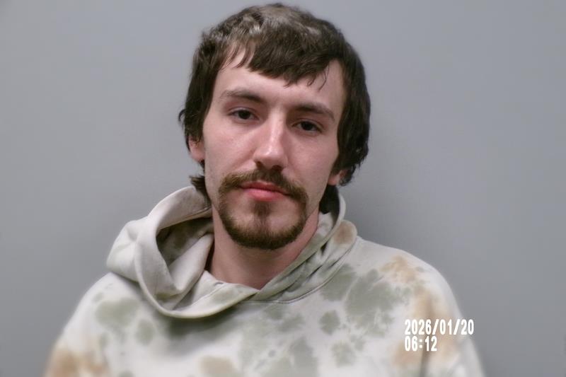 Mugshot of Brandon Lee Booher