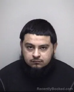 Booking photo from Galveston County, Texas