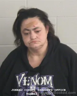 Booking photo from Juneau County, Wisconsin