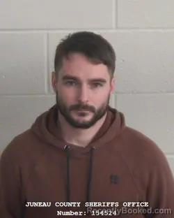 Booking photo from Juneau County, Wisconsin