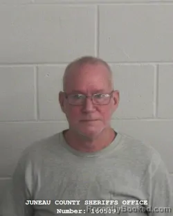 Booking photo from Juneau County, Wisconsin