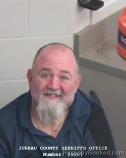 Booking photo from Juneau County, Wisconsin