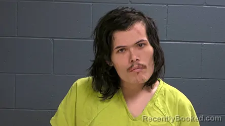 Booking photo from Oconto County, Wisconsin