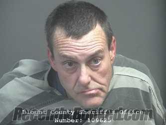 Booking photo from Blount County, Tennessee