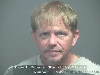 Booking photo from Blount County, Tennessee