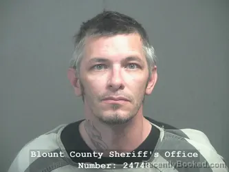 Booking photo from Blount County, Tennessee