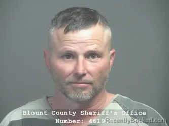 Booking photo from Blount County, Tennessee