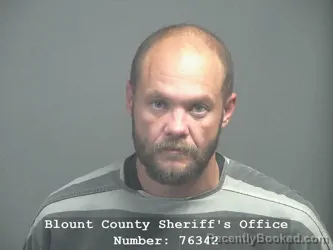 Booking photo from Blount County, Tennessee