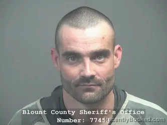 Booking photo from Blount County, Tennessee