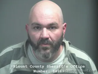 Booking photo from Blount County, Tennessee