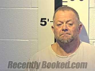 Booking photo from Claiborne County, Tennessee