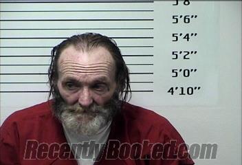 Booking photo from Rhea County, Tennessee