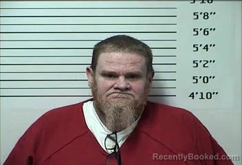 Booking photo from Rhea County, Tennessee