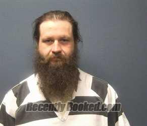 Booking photo from Sevier County, Tennessee