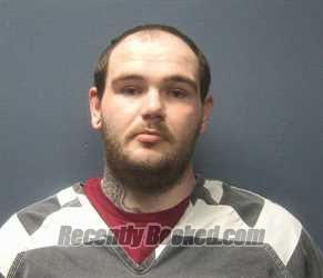 Booking photo from Sevier County, Tennessee