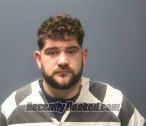 Booking photo from Sevier County, Tennessee