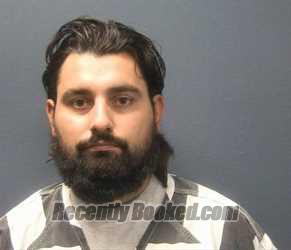 Booking photo from Sevier County, Tennessee