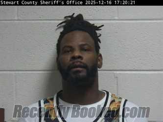 Booking photo from Stewart County, Tennessee