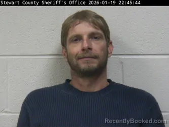 Booking photo from Stewart County, Tennessee