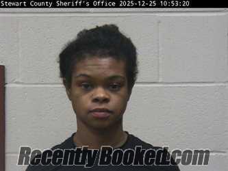Booking photo from Stewart County, Tennessee