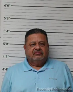 Booking photo from Kerr County, Texas