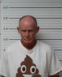 Booking photo from Kerr County, Texas