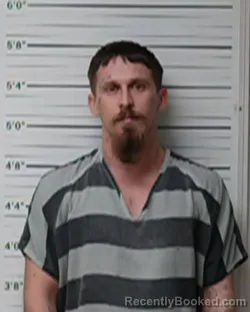 Booking photo from Kerr County, Texas