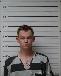 Booking photo from Kerr County, Texas