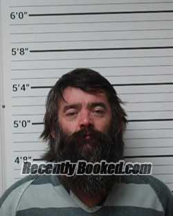 Booking photo from Kerr County, Texas