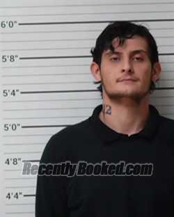 Booking photo from Kerr County, Texas