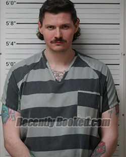 Booking photo from Kerr County, Texas