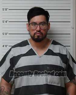 Booking photo from Kerr County, Texas