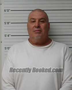 Booking photo from Kerr County, Texas