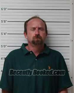 Booking photo from Kerr County, Texas