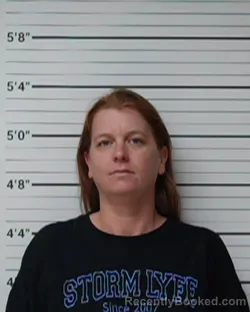 Booking photo from Kerr County, Texas