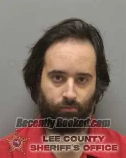 Booking photo from Lee County, Florida