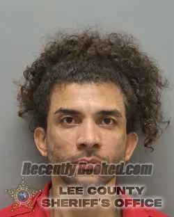 Booking photo from Lee County, Florida