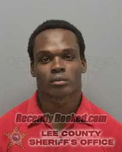 Booking photo from Lee County, Florida