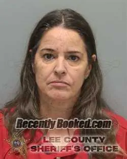 Booking photo from Lee County, Florida