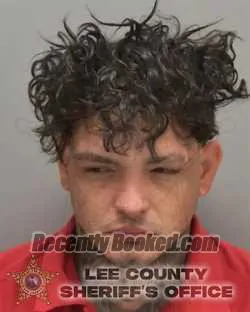 Booking photo from Lee County, Florida